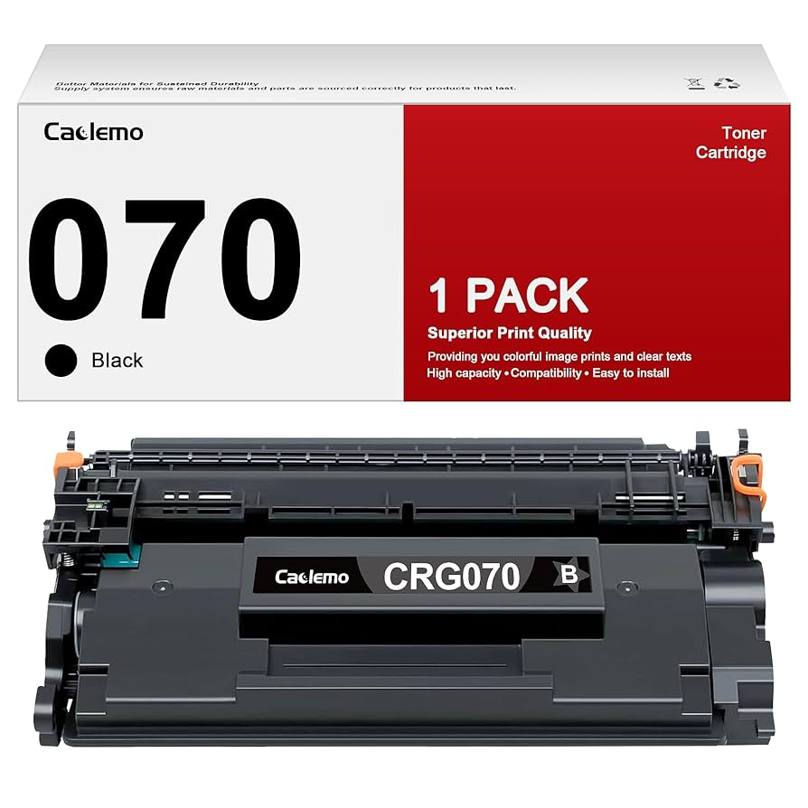Amazon.com: Canon 070 Black Toner Cartridge - Replacement
